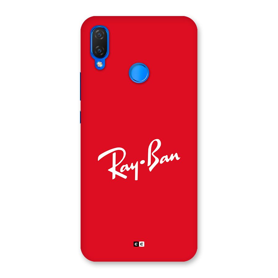 Luxury Red Back Case for Huawei P Smart Plus