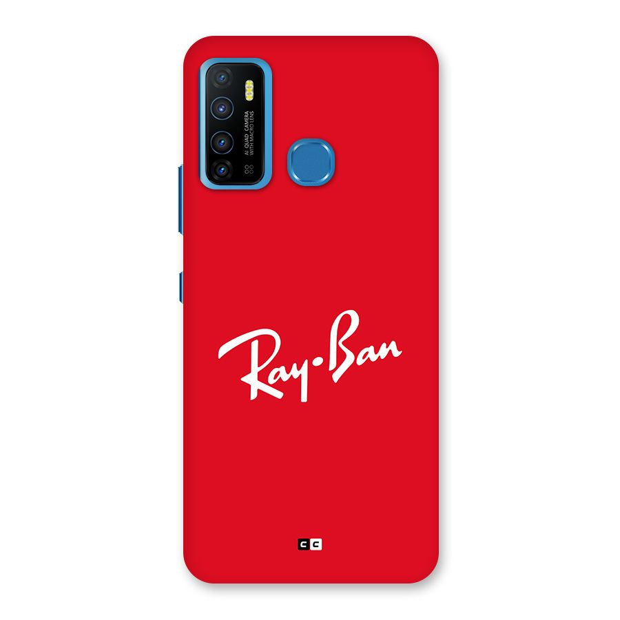 Luxury Red Back Case for Infinix Hot 9