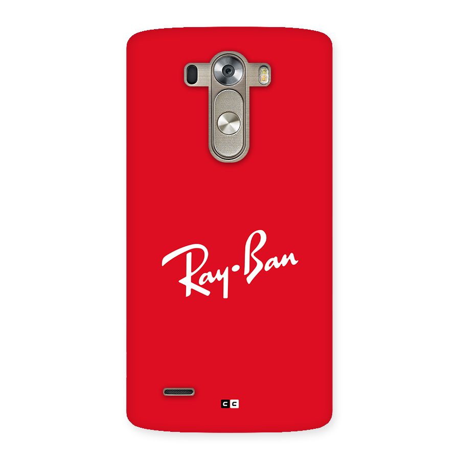 Luxury Red Back Case for LG G3