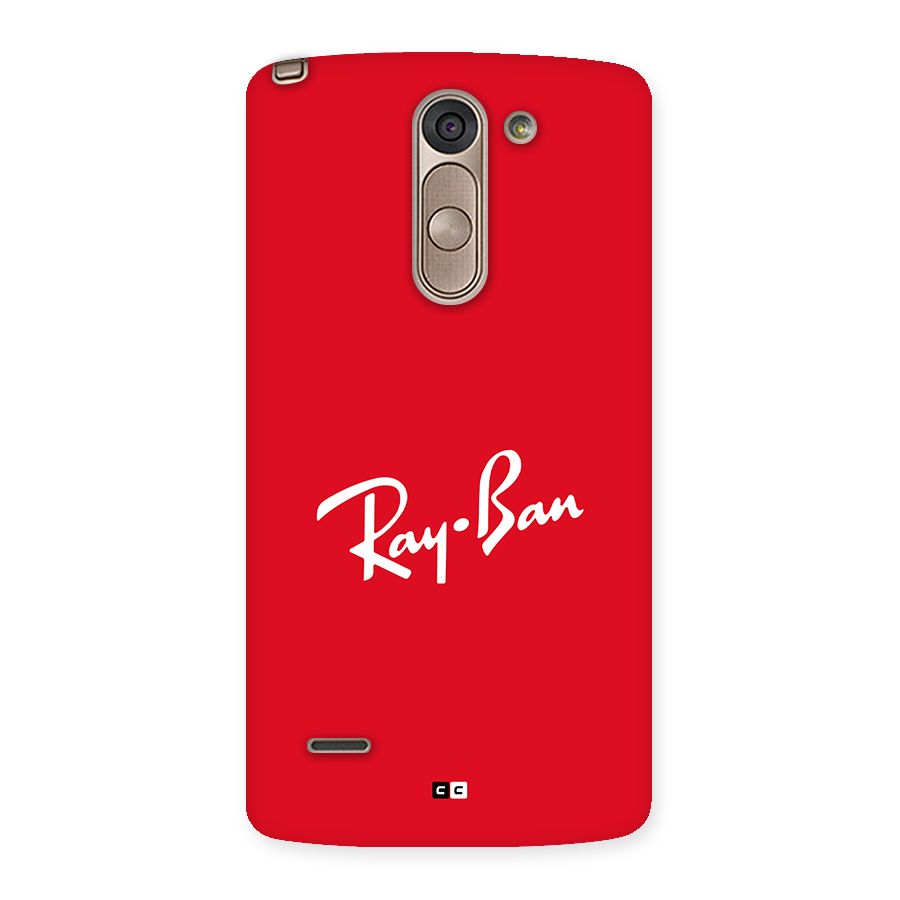 Luxury Red Back Case for LG G3 Stylus