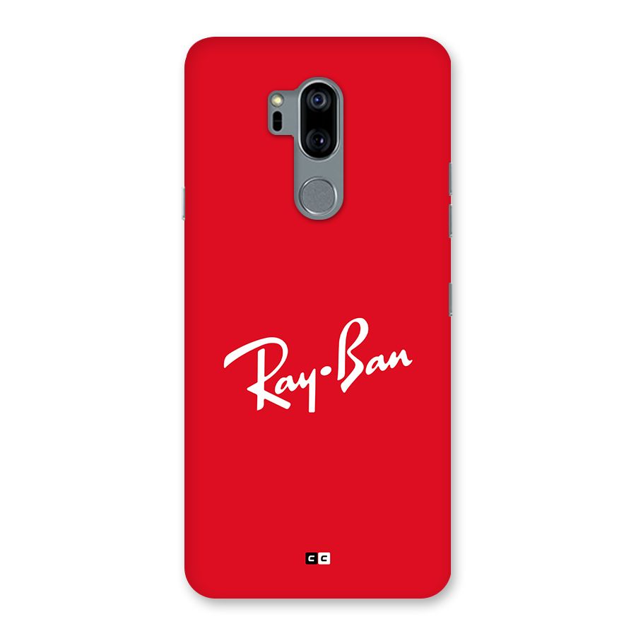 Luxury Red Back Case for LG G7