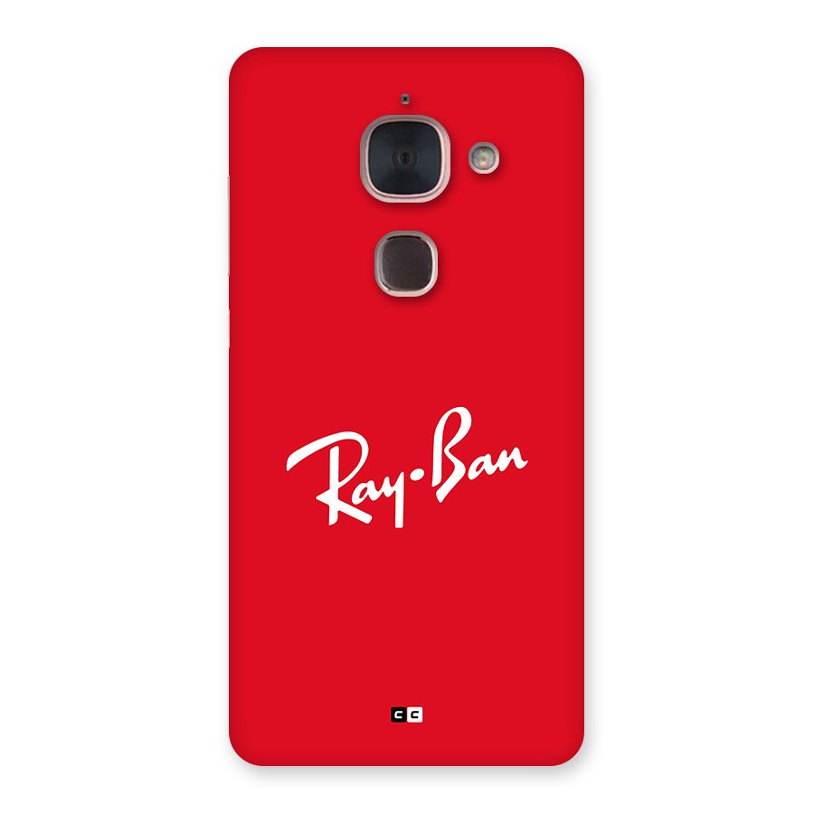 Luxury Red Back Case for Le Max 2