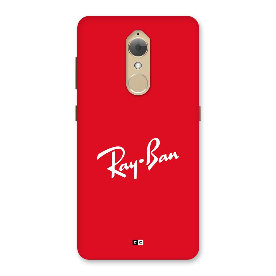 Luxury Red Back Case for Lenovo K8