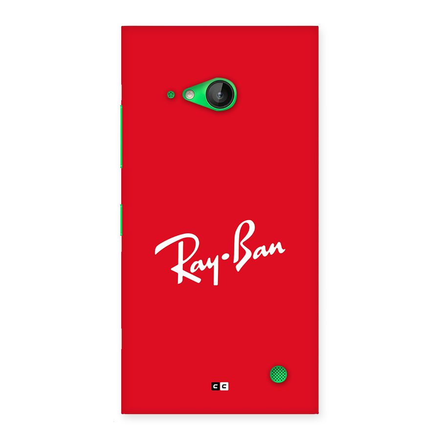 Luxury Red Back Case for Lumia 730