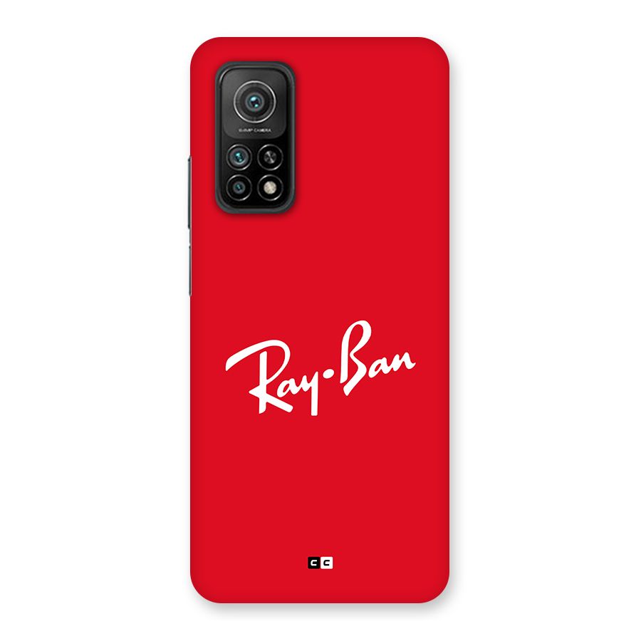 Luxury Red Back Case for Mi 10T 5G