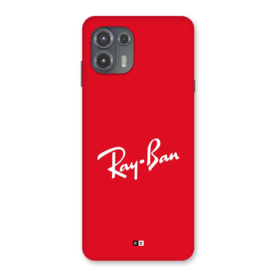 Luxury Red Back Case for Motorola Edge 20 Fusion