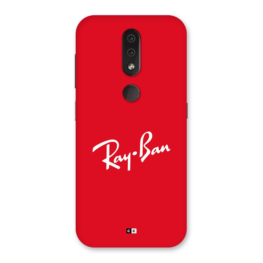 Luxury Red Back Case for Nokia 4.2