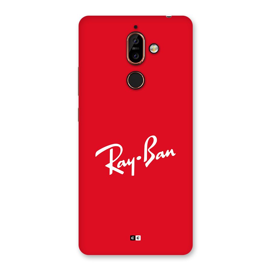 Luxury Red Back Case for Nokia 7 Plus