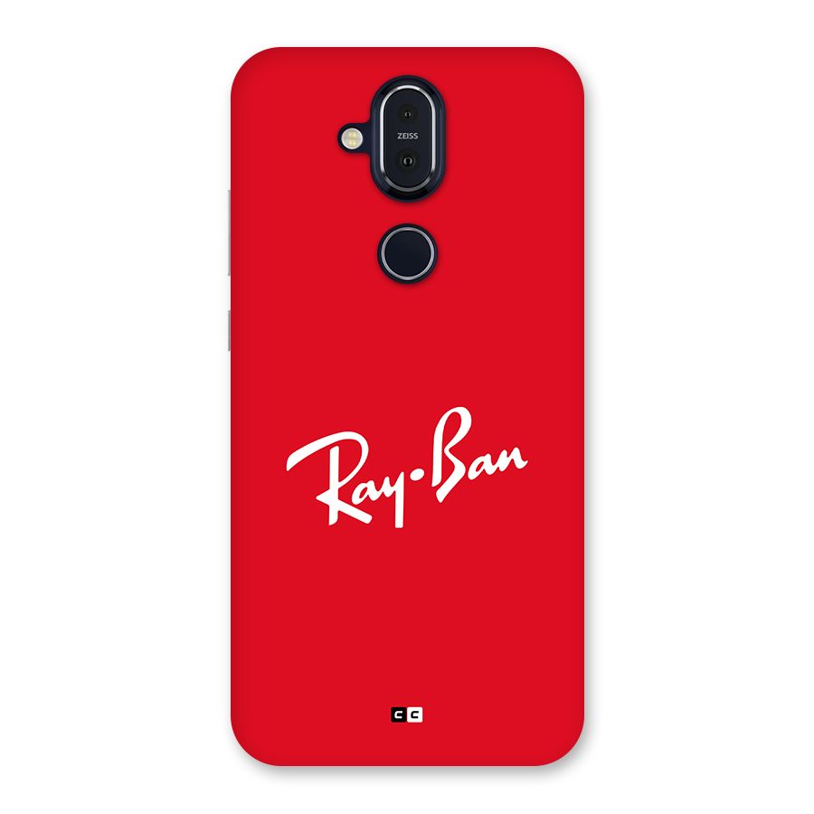 Luxury Red Back Case for Nokia 8.1