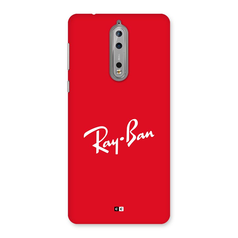 Luxury Red Back Case for Nokia 8