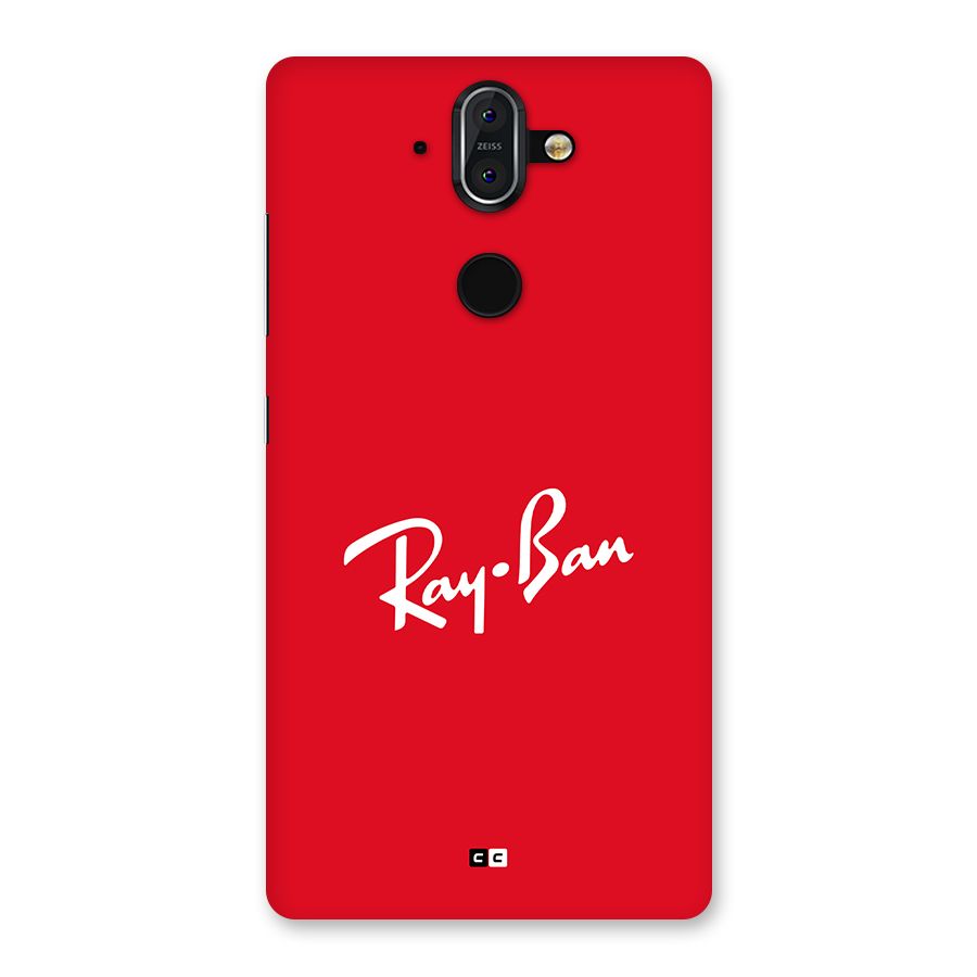 Luxury Red Back Case for Nokia 8 Sirocco