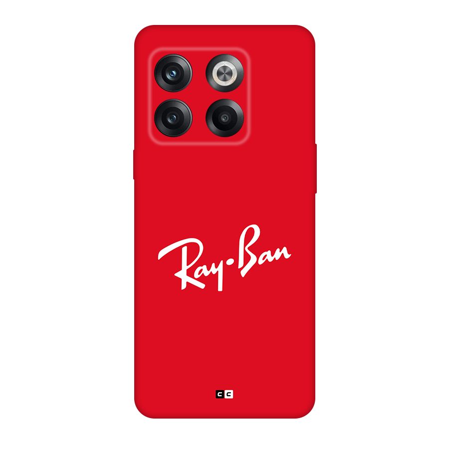 Luxury Red Back Case for OnePlus 10T