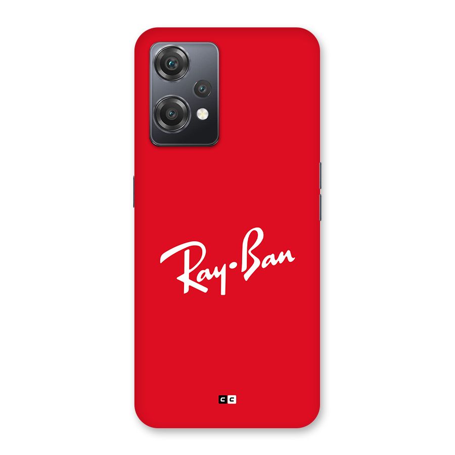 Luxury Red Back Case for OnePlus Nord CE 2 Lite 5G