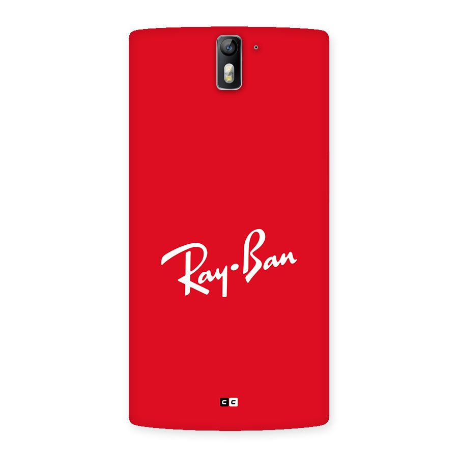 Luxury Red Back Case for OnePlus One