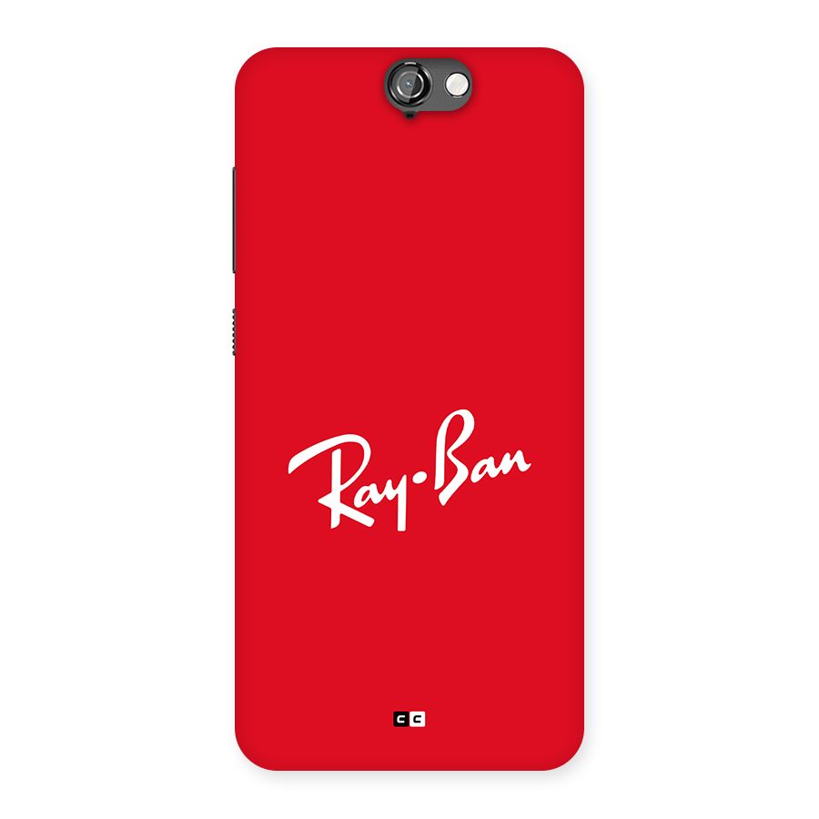 Luxury Red Back Case for One A9