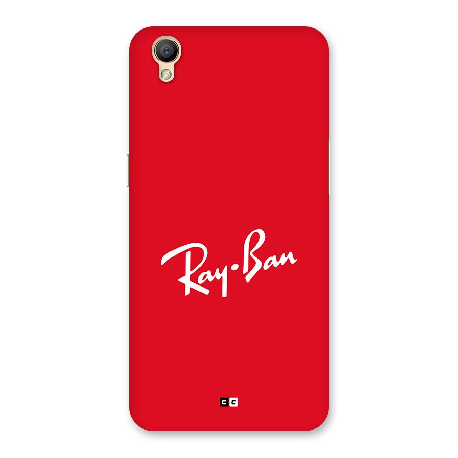 Luxury Red Back Case for Oppo A37