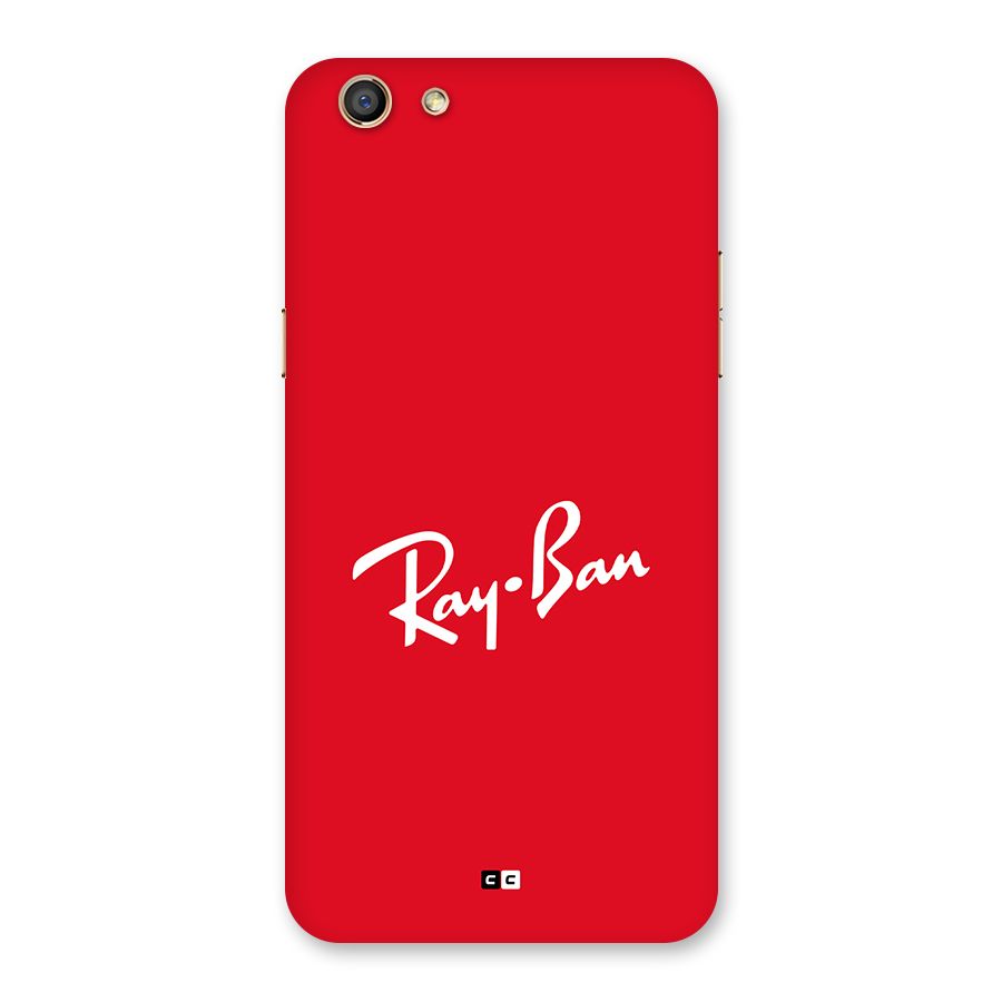 Luxury Red Back Case for Oppo F3