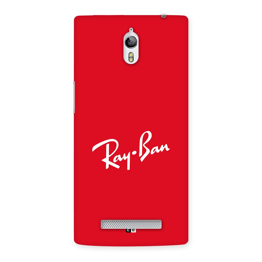 Luxury Red Back Case for Oppo Find 7