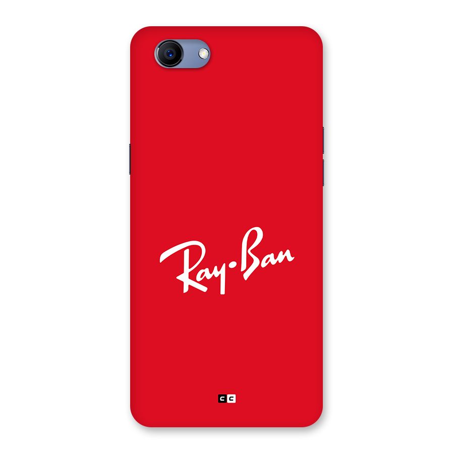 Luxury Red Back Case for Realme 1