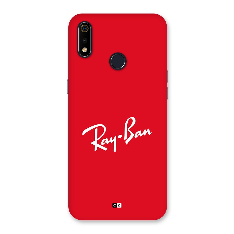 Luxury Red Back Case for Realme 3i