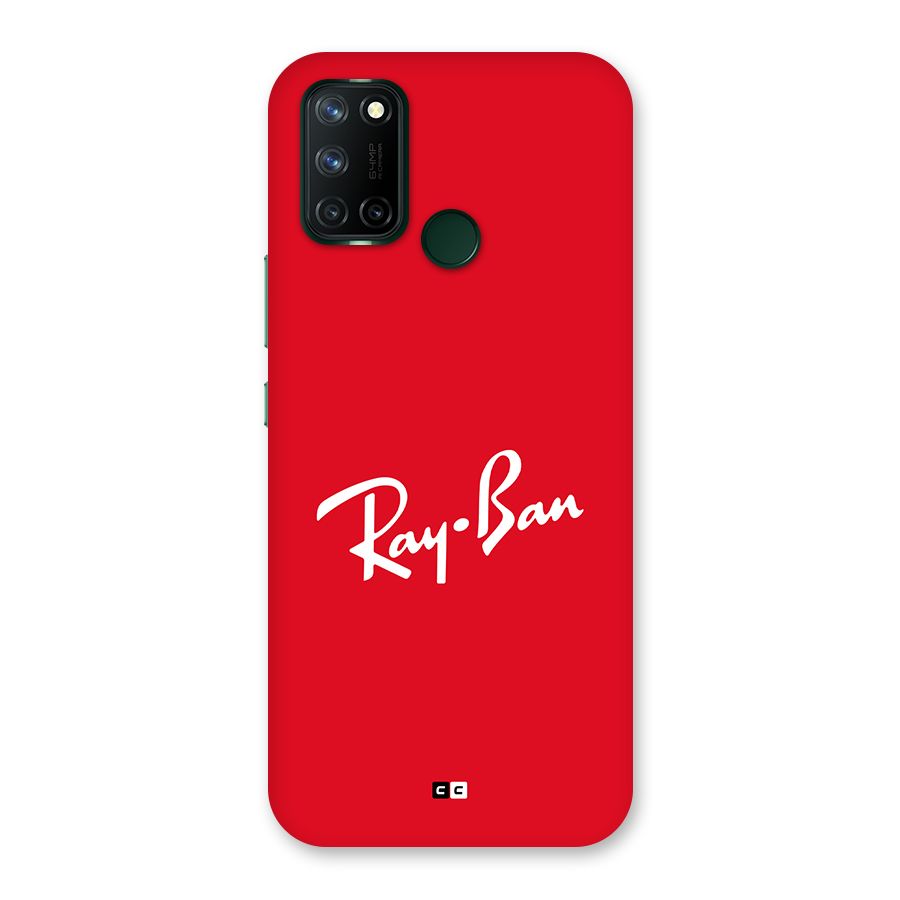 Luxury Red Back Case for Realme 7i
