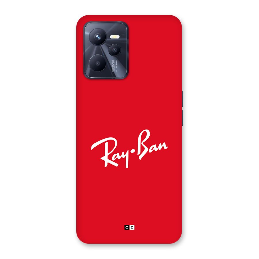 Luxury Red Back Case for Realme C35
