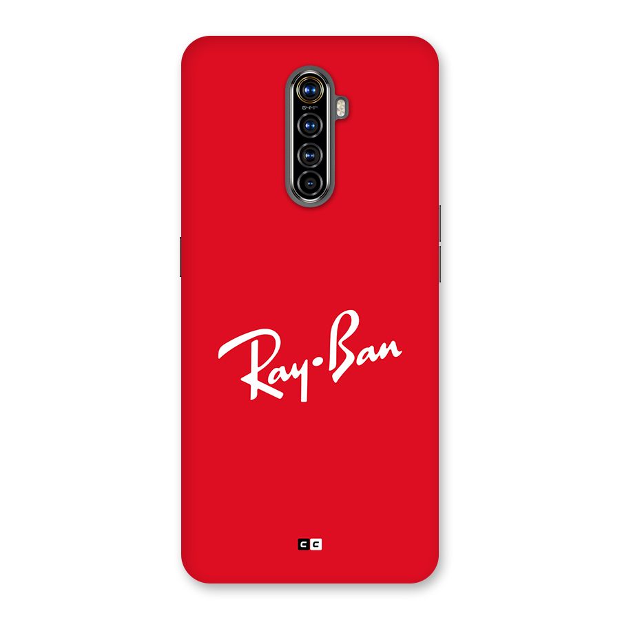 Luxury Red Back Case for Realme X2 Pro