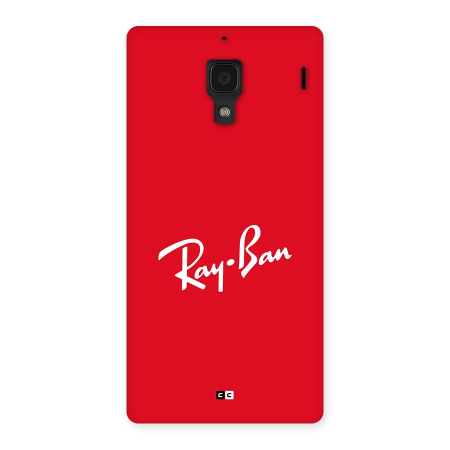 Luxury Red Back Case for Redmi 1s