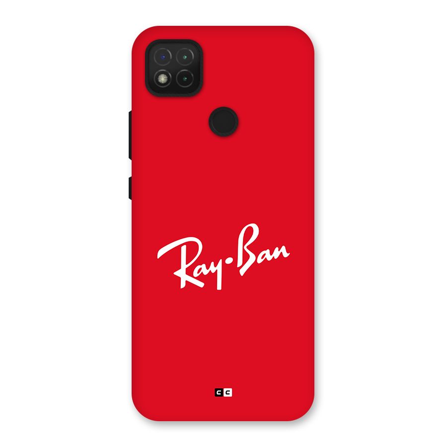 Luxury Red Back Case for Redmi 9