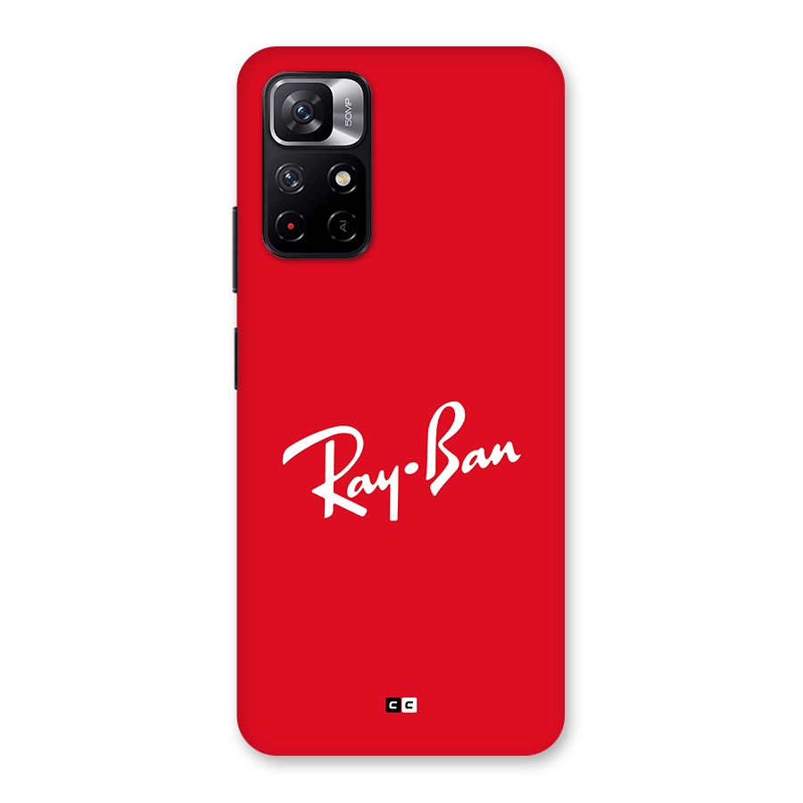 Luxury Red Back Case for Redmi Note 11T 5G