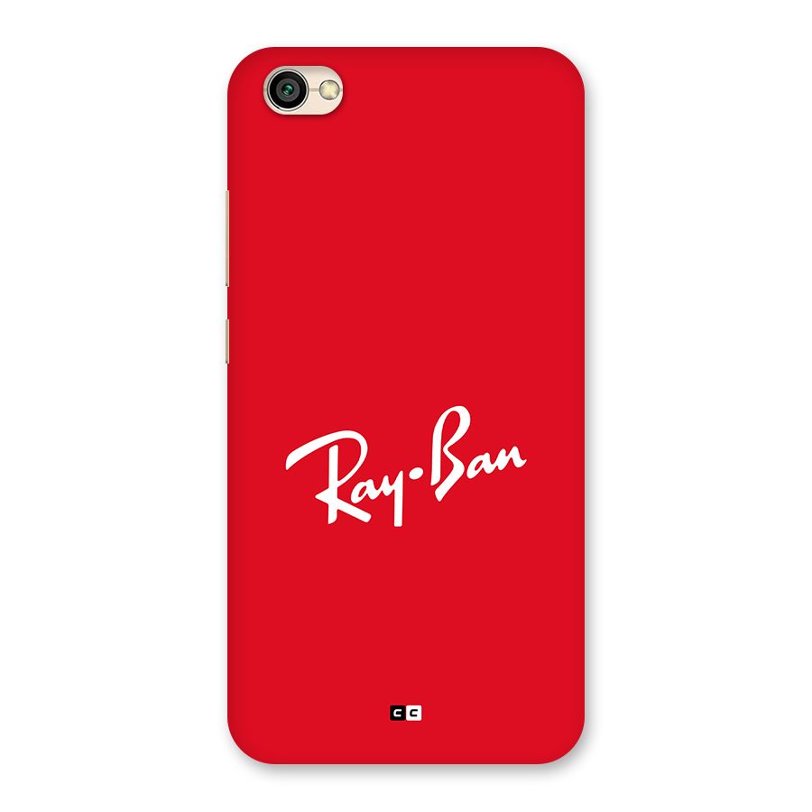 Luxury Red Back Case for Redmi Y1 Lite