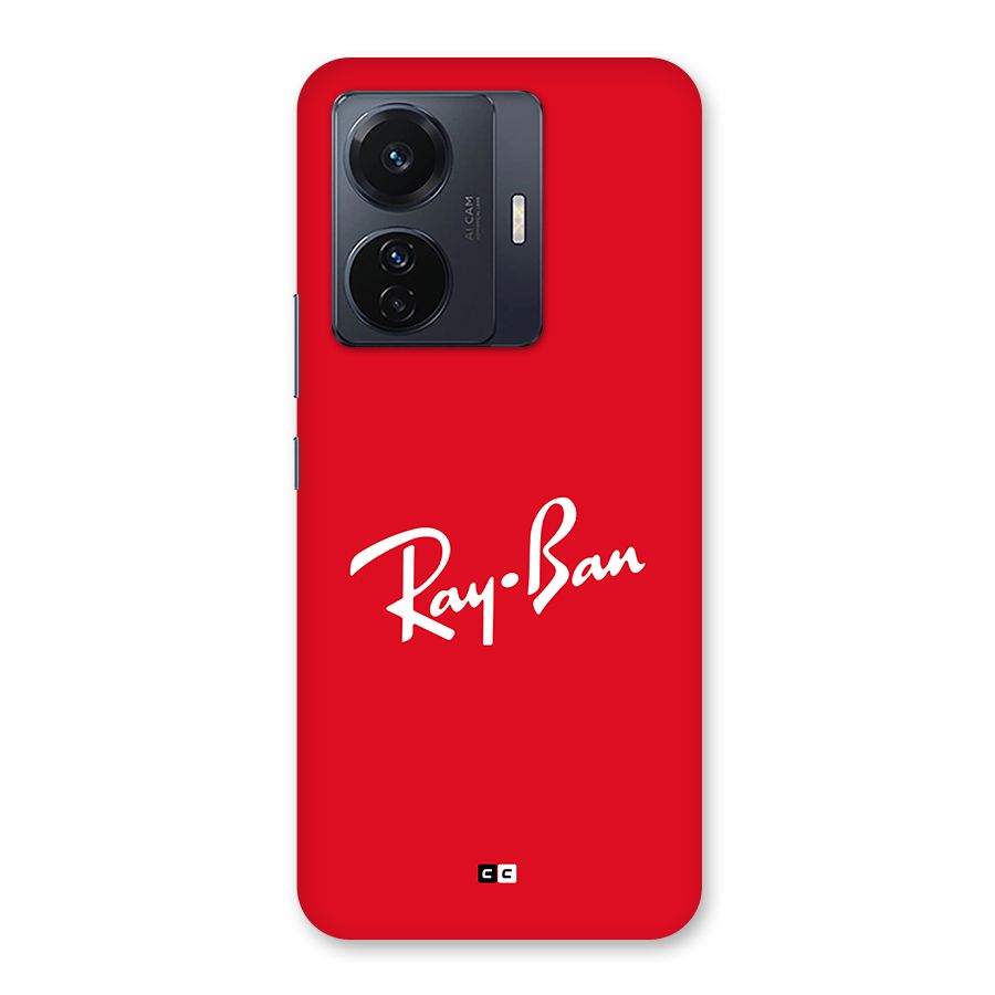 Luxury Red Back Case for Vivo T1 Pro