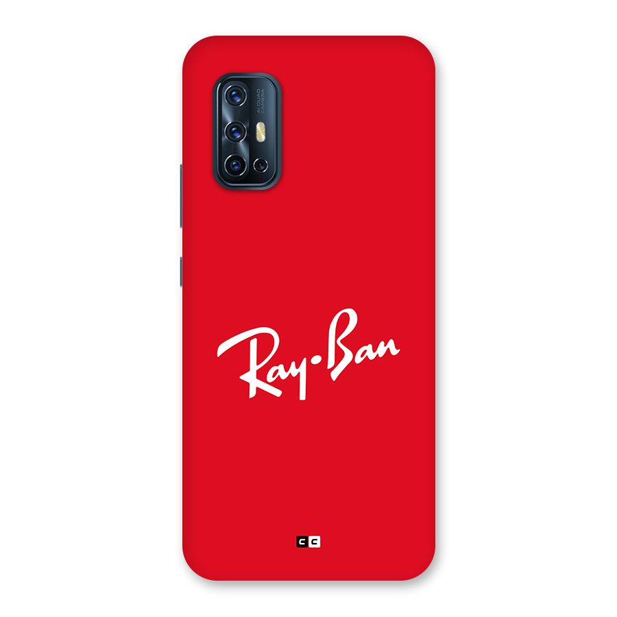 Luxury Red Back Case for Vivo V17