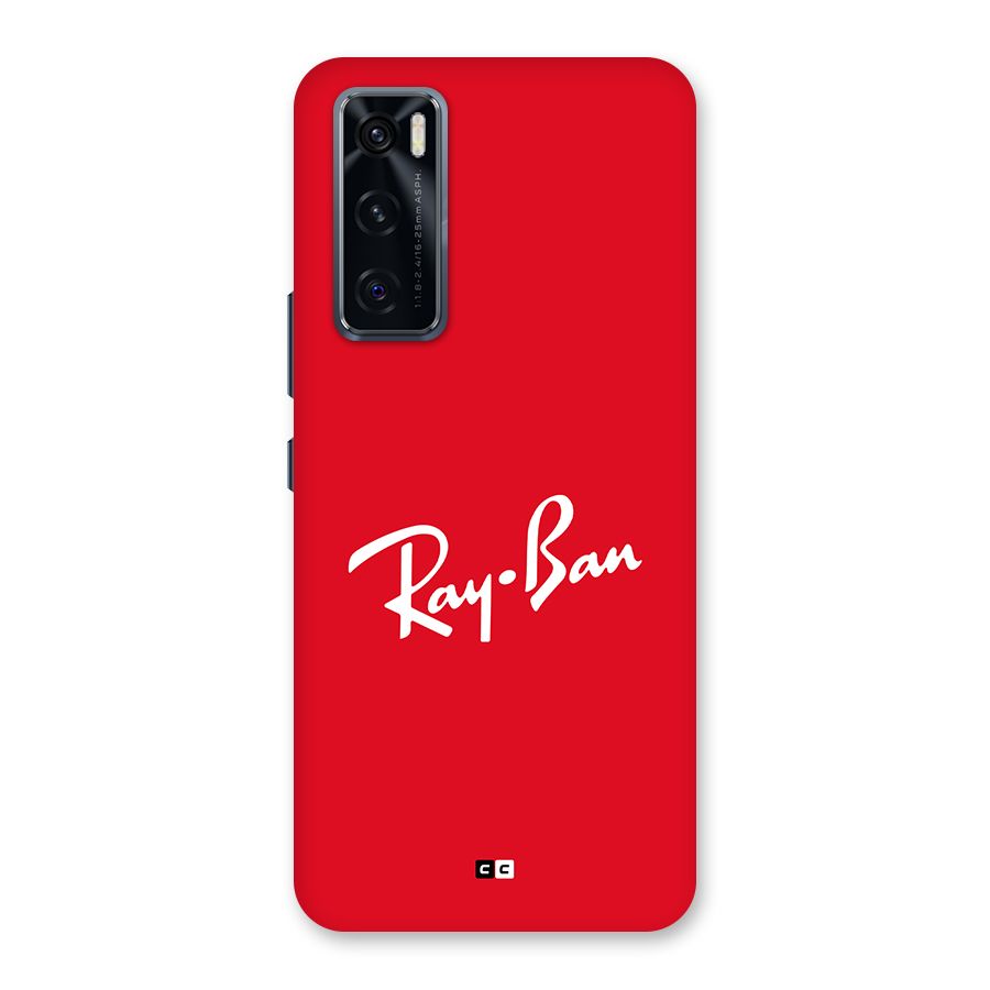 Luxury Red Back Case for Vivo V20 SE