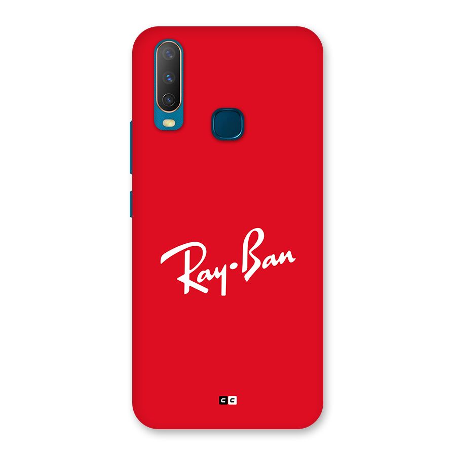 Luxury Red Back Case for Vivo Y11