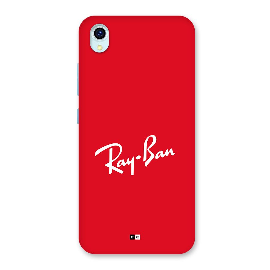 Luxury Red Back Case for Vivo Y1s