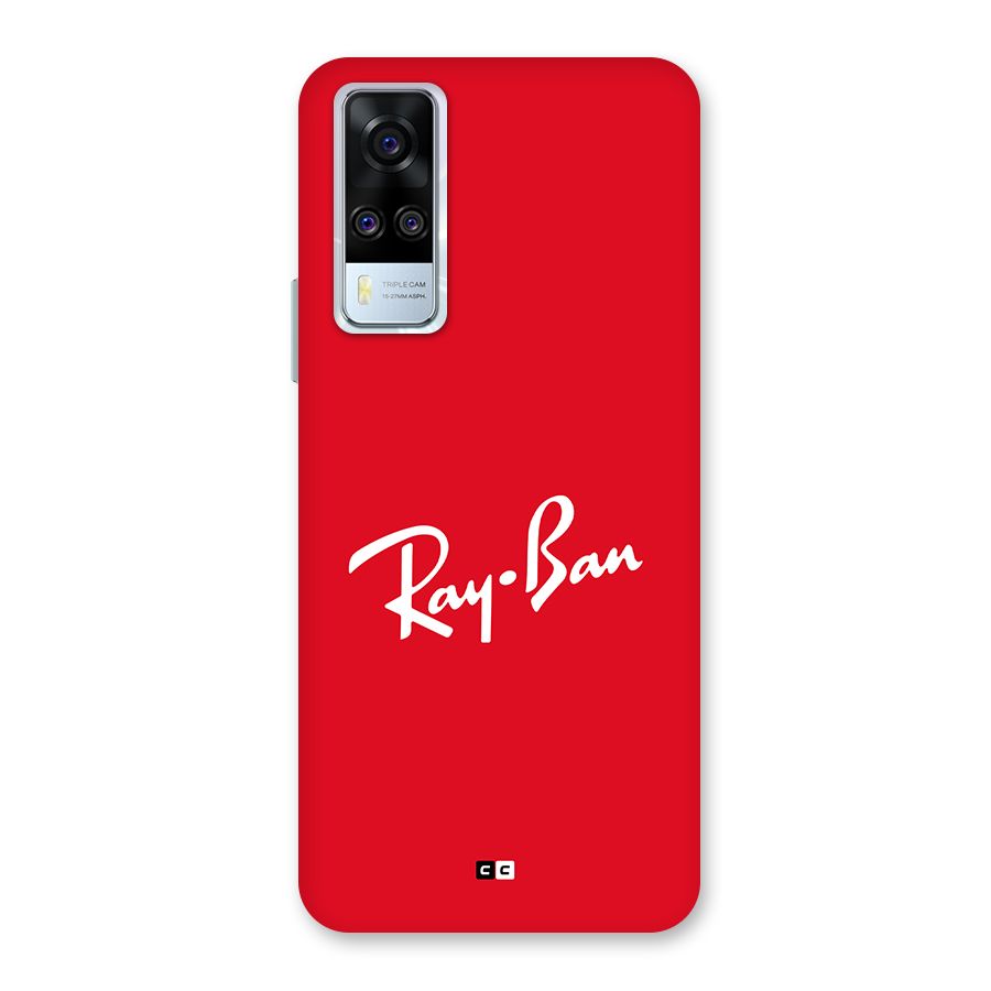 Luxury Red Back Case for Vivo Y51