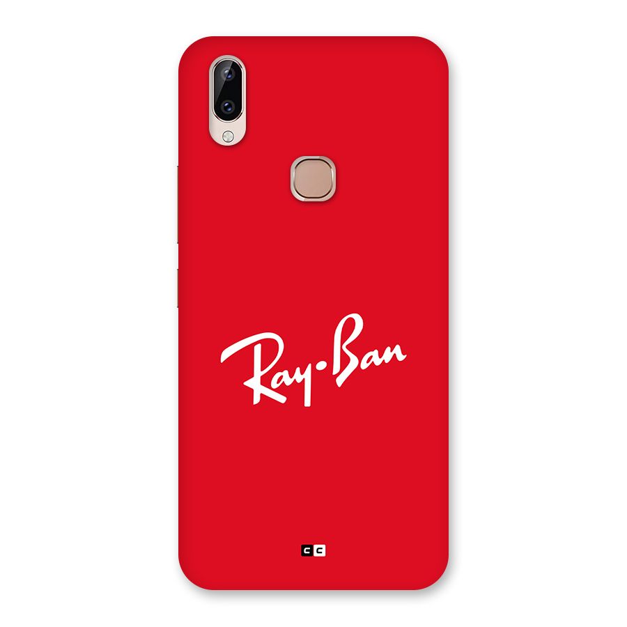 Luxury Red Back Case for Vivo Y83 Pro