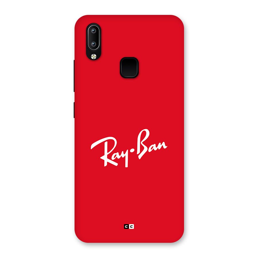 Luxury Red Back Case for Vivo Y95