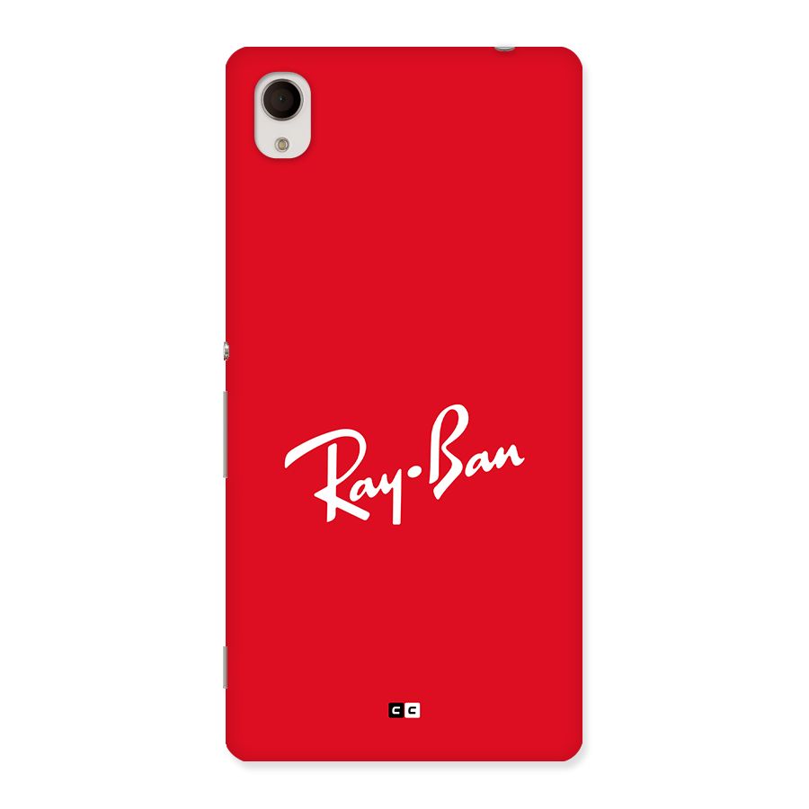 Luxury Red Back Case for Xperia M4 Aqua