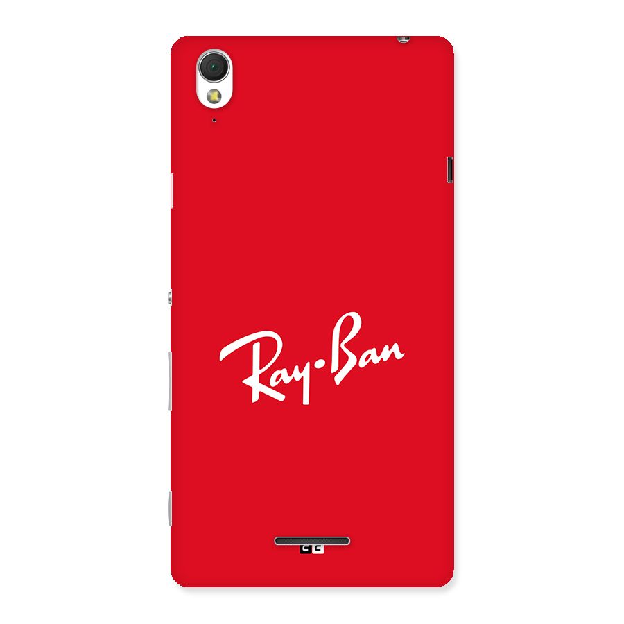 Luxury Red Back Case for Xperia T3