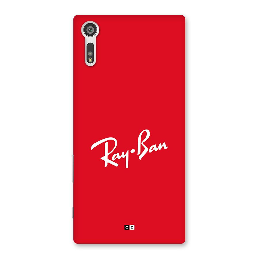 Luxury Red Back Case for Xperia XZ