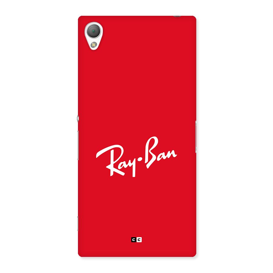 Luxury Red Back Case for Xperia Z3