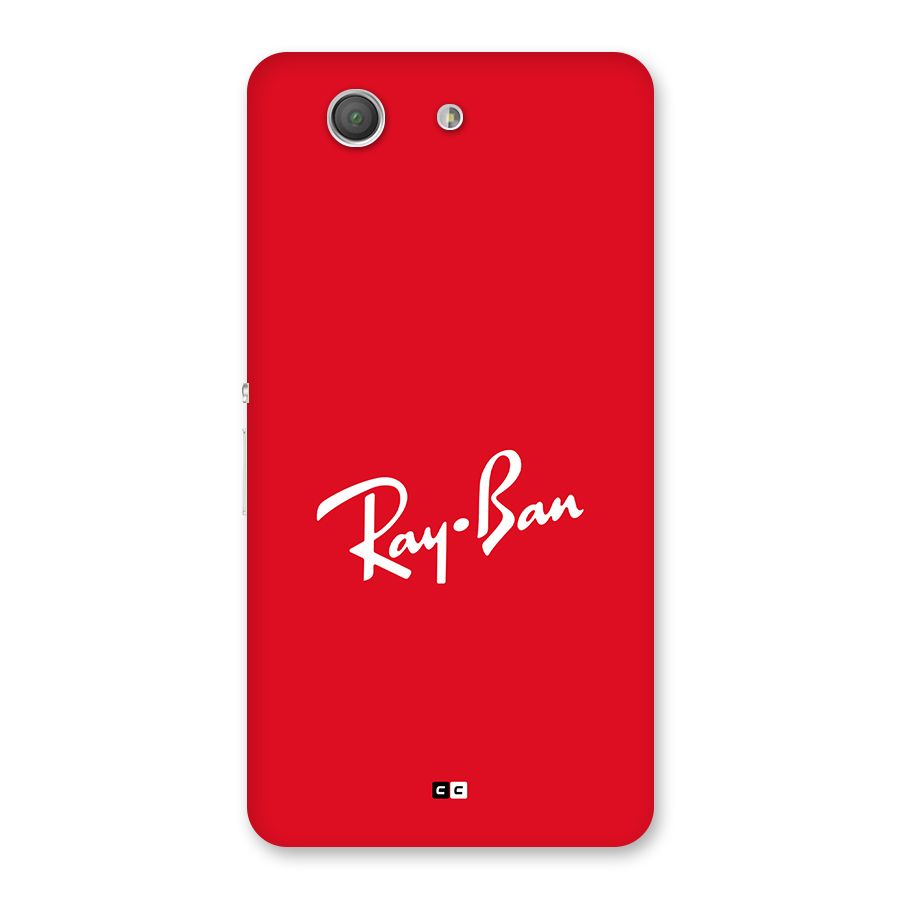 Luxury Red Back Case for Xperia Z3 Compact