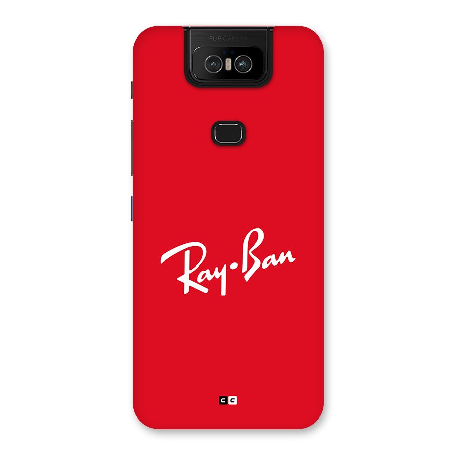 Luxury Red Back Case for Zenfone 6z
