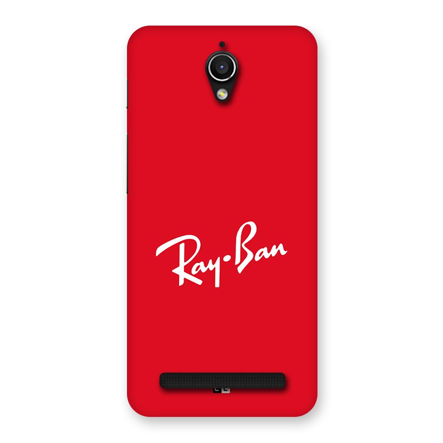 Luxury Red Back Case for Zenfone Go