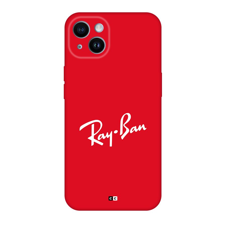 Luxury Red Back Case for iPhone 14