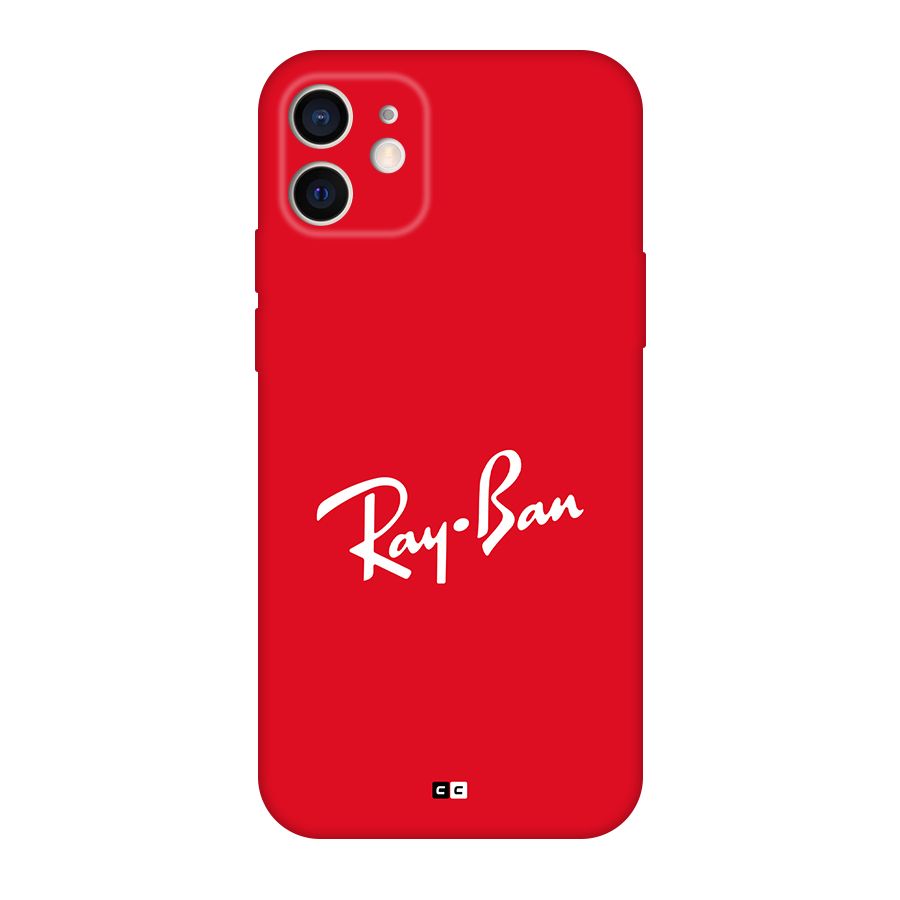Luxury Red Back Case for iPhone 12 Pro