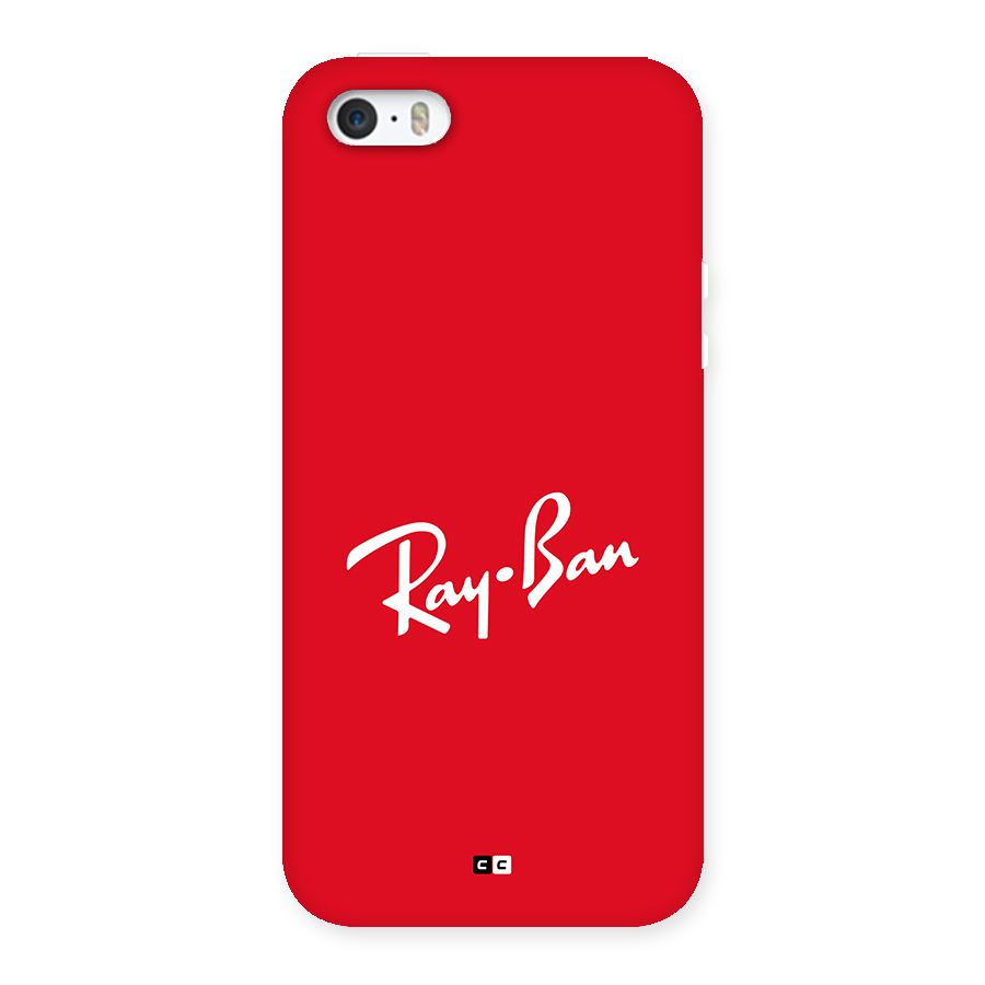 Luxury Red Back Case for iPhone 5 5s