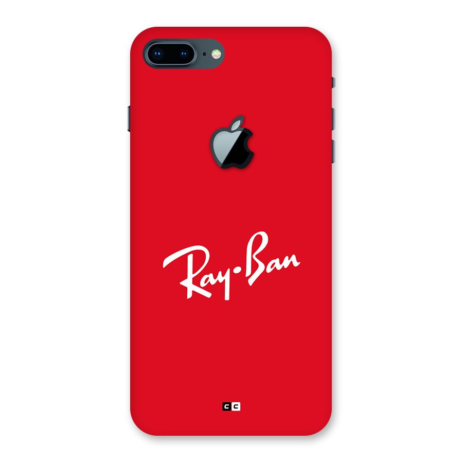 Luxury Red Back Case for iPhone 7 Plus Apple Cut